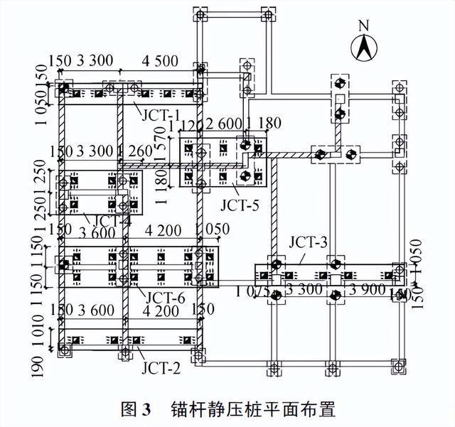 普安既有建筑高位基础加固及顶升纠倾施工